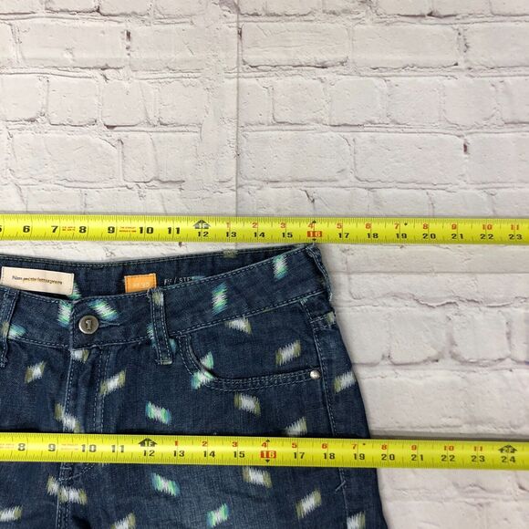 Pilcro & The Letterpress Women Jean Shorts Stet Fit Size 30 Blue Denim B308 -16 - Picture 3 of 16
